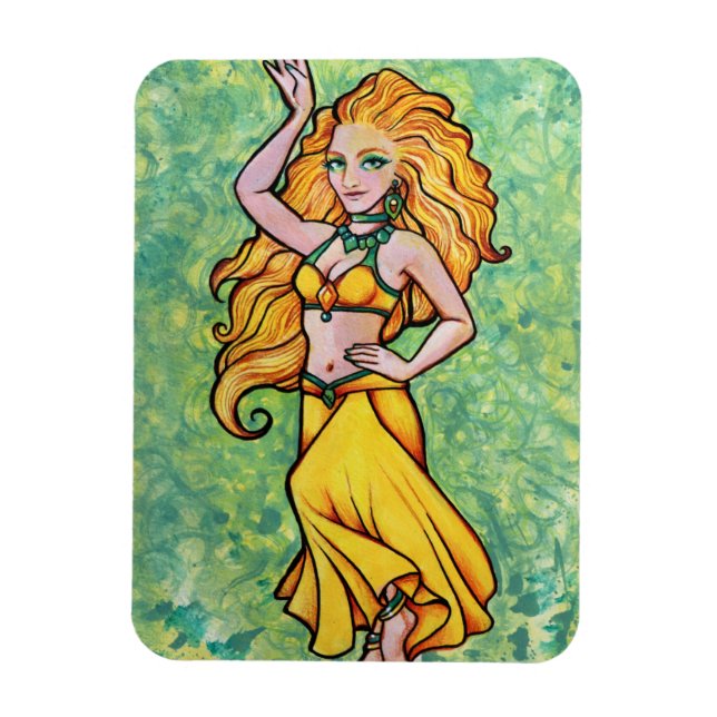 Goldens Belly Dancer                               Magnet (Vertical)
