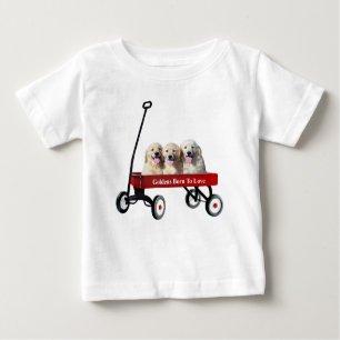 Goldens In Wagon Toddler Unisex Shirt