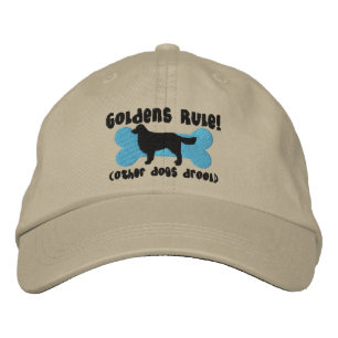 Goldens Rule Embroidered Hat (Golden Retriever)
