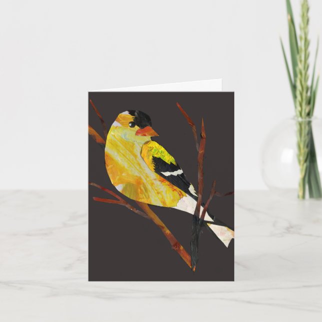 Goldfinch Card (Front)