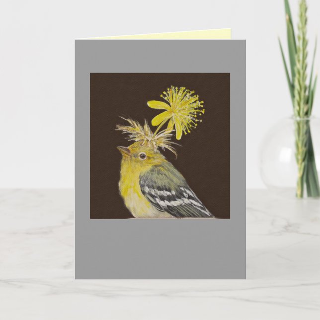 goldfinch card (Mitzy) (Front)