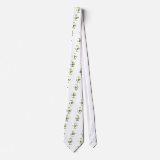 Goldfinch Iowa State Bird Tie (Front)