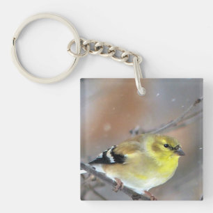 Goldfinch Key Ring