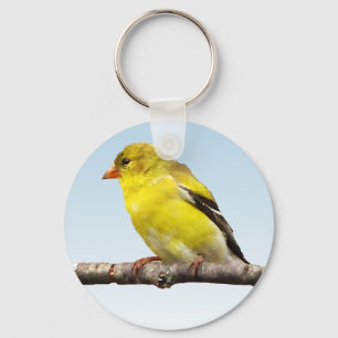 Goldfinch Key Ring