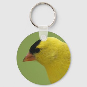 Goldfinch Keychain