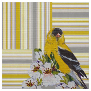 Goldfinch Stripes Fabric