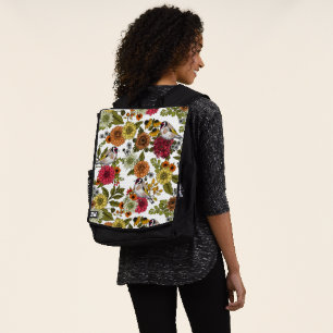 Goldfinches in the garden   backpack