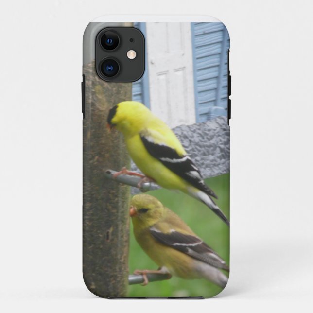Goldfinches iPhone Case (Back)