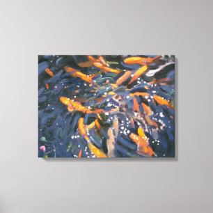 Goldfish 2010 canvas print