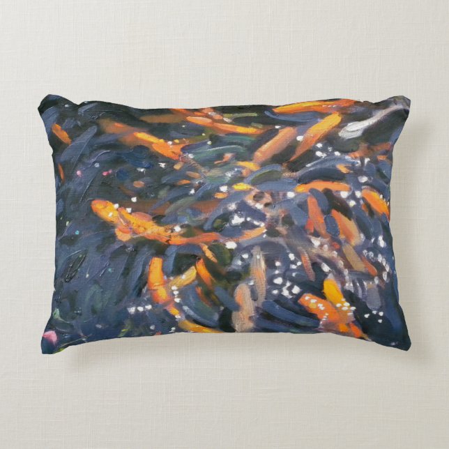 Goldfish 2010 decorative cushion (Front)