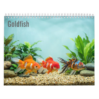 Goldfish 2027 Wall calendar