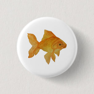 Goldfish 3 Cm Round Badge