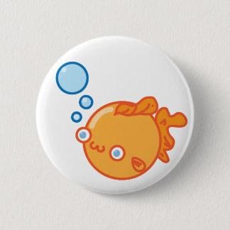 Goldfish 6 Cm Round Badge