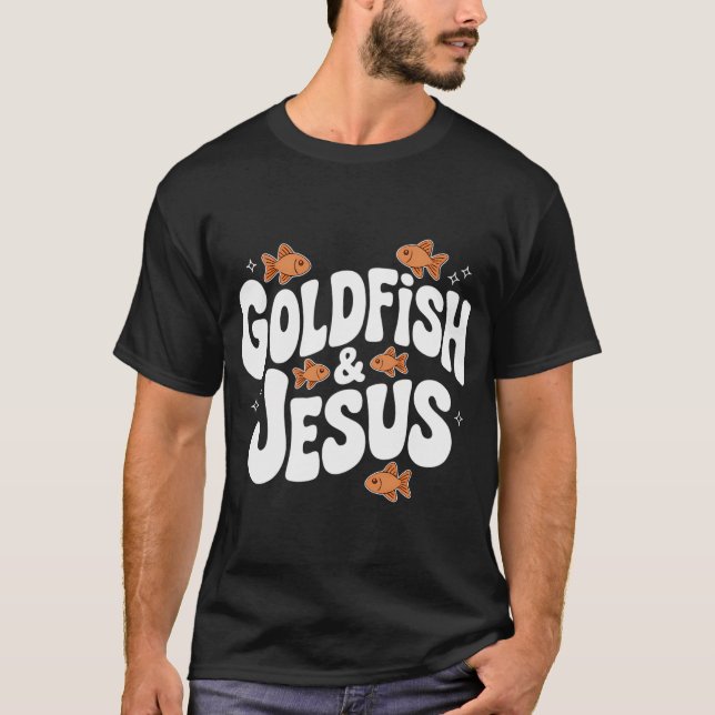 Goldfish And Jesus T-Shirt (Front)