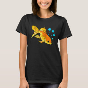Goldfish Aquaristics Hobby Cute Fish Raglan T-Shirt