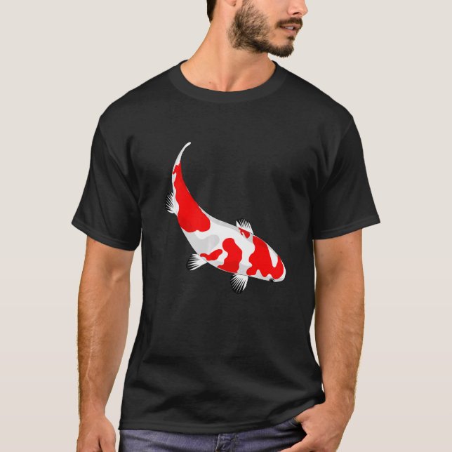 Goldfish  Artistic Fish Koi Carp T-Shirt (Front)