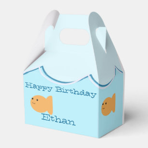 Goldfish Birthday Party Favour Box