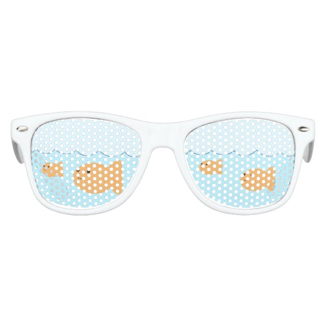 Goldfish Birthday Party Sunglass Favour Kids Sunglasses (Front)