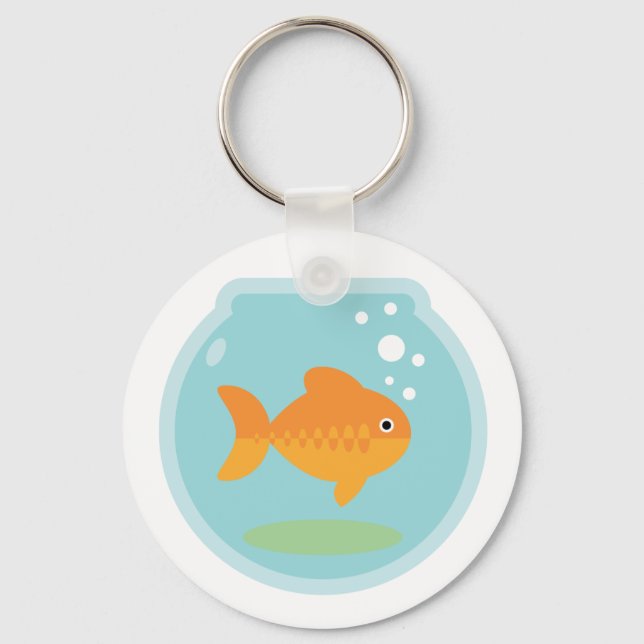 Goldfish Bowl Key Ring (Front)