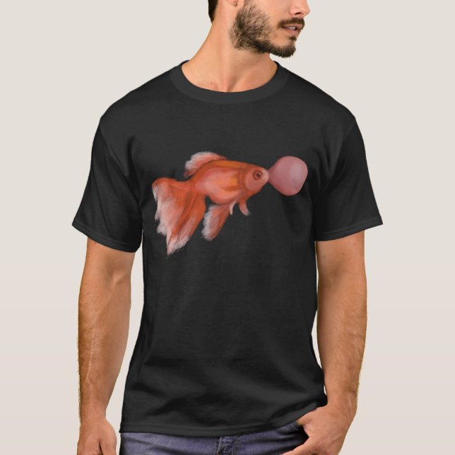 Goldfish Bubblegum Bubble T-Shirt (Front)