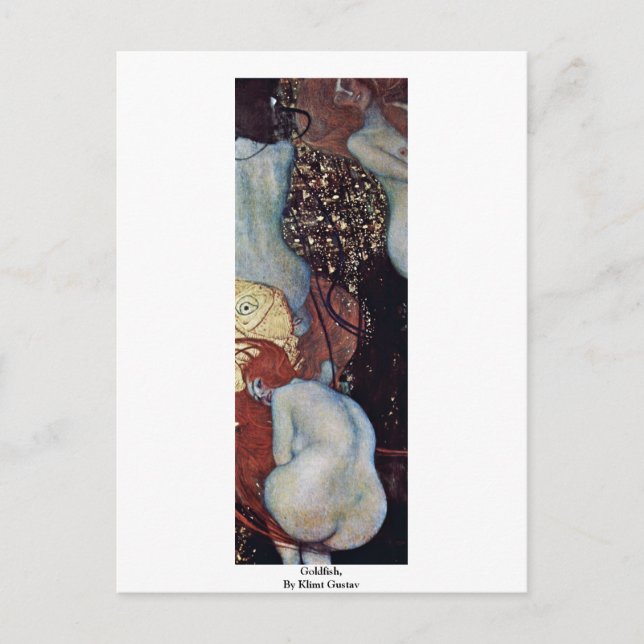 Goldfish,  By Klimt Gustav Postcard (Front)