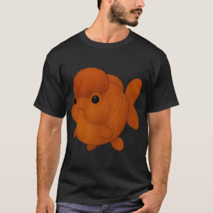 Goldfish - Chunky Art - Retro Fish Art - Orange Or T-Shirt