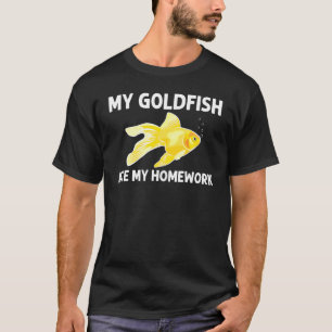 Goldfish For Men Women Gold Aquarium Fish Pet 1 T-Shirt