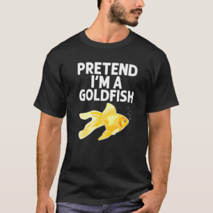 Goldfish For Men Women Gold Aquarium Fish Pet 4 T-Shirt