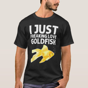 Goldfish For Men Women Gold Aquarium Fish Pet T-Shirt