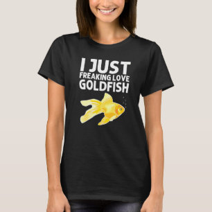 Goldfish For Men Women Gold Aquarium Fish Pet T-Shirt