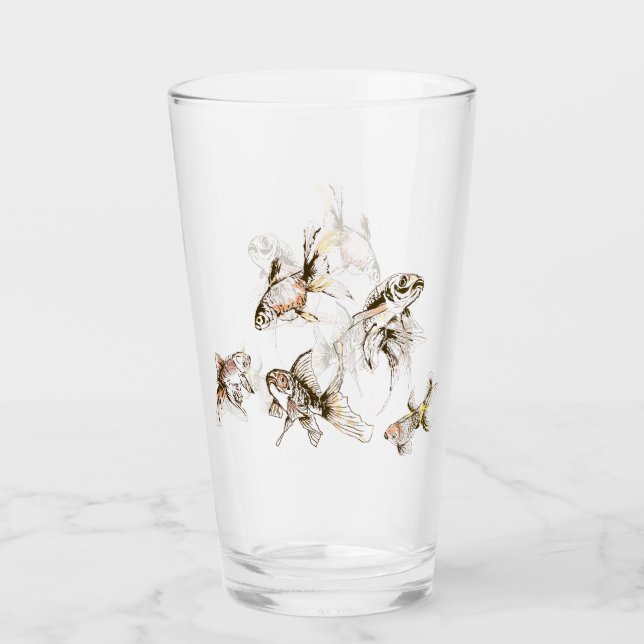 Goldfish Glass - Painting (Front)