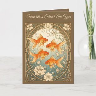 Goldfish Harmony Nowruz Celebration Card