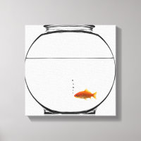 Goldfish in bowl