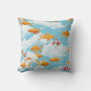 Goldfish in the Sky Cushion