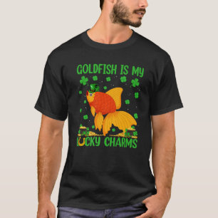 Goldfish Is My Lucky Charms Goldfish St. Patrick's T-Shirt