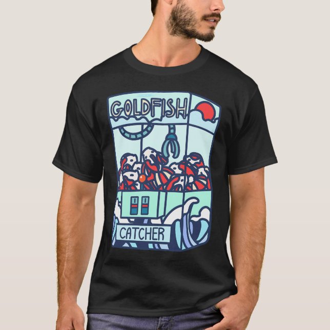 Goldfish Koi Claw Machine T-Shirt (Front)