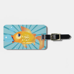 GOLDFISH LUGGAGE TAG