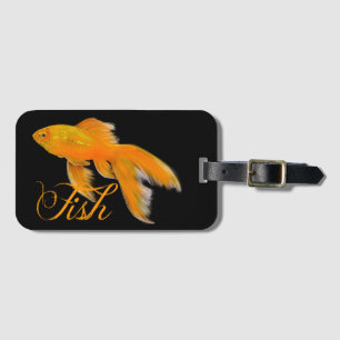 Goldfish Luggage Tag