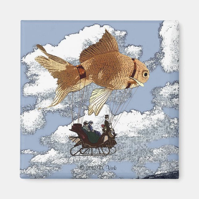 Goldfish Magnet (Front)