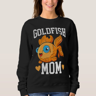 Goldfish Mum Underwater Fish Aquarist Fishkeeping  Sweatshirt