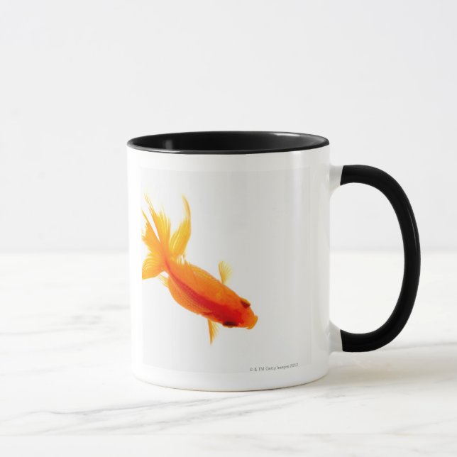 Goldfish, overhead view mug (Right)
