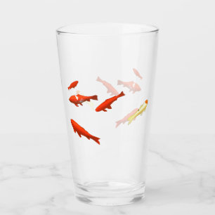 Goldfish painting glass