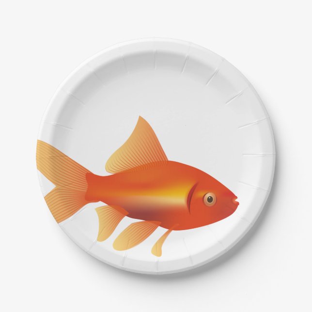 Goldfish Paper Plate (Front)