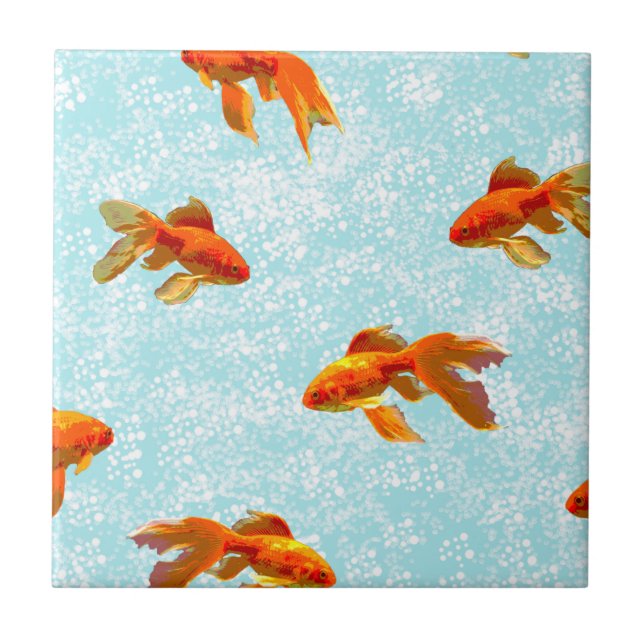 goldfish pattern tile (Front)