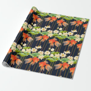 Goldfish Pattern Wrapping Paper