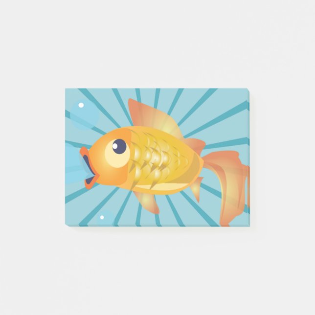 GOLDFISH POST-IT NOTES (Front)