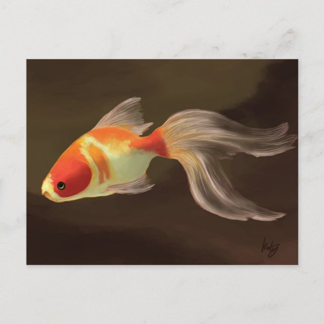 Goldfish Postcard (Front)