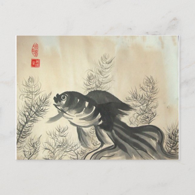 Goldfish Postcard (Front)