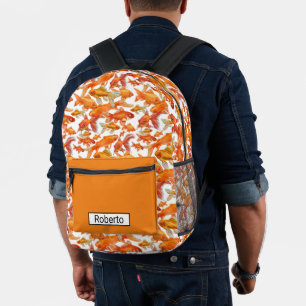 Goldfish Printed Backpack