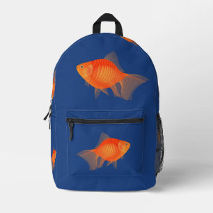 Goldfish Printed Backpack
